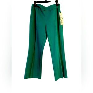 Zac & Rachel women’s Stylish Green Flared Pants.